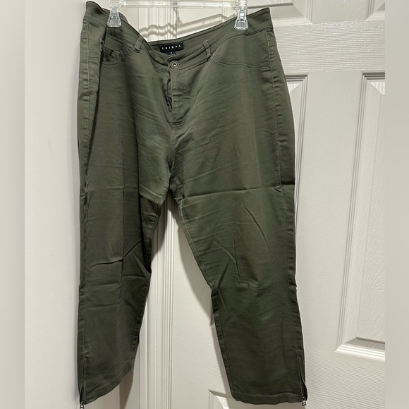 Crop pencil pants - Picture 1 of 4